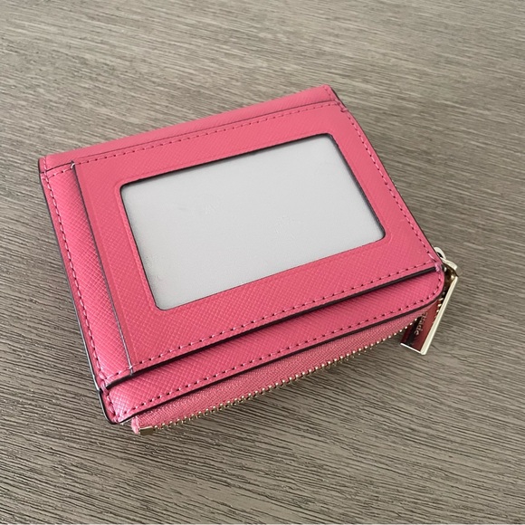 Kate Spade Bi-Fold Wallet in Coral - Picture 6 of 6
